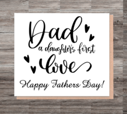 Wonderful Dad Father's Day Card, Card for Dad, Father's Day Card